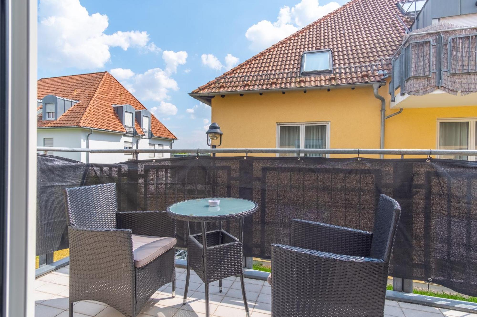 Arbeitsplatz, Balkon, Tiefgarage Naehe Neue Messe Apartment Leipzig Ngoại thất bức ảnh